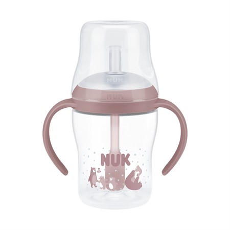Perfect Match Learner Bottle Straw sugrörsmugg 150 ml Bear